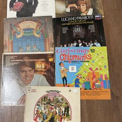 Christmas Vinyl RECORD collection
