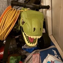 Dinosaur electronic riding toy