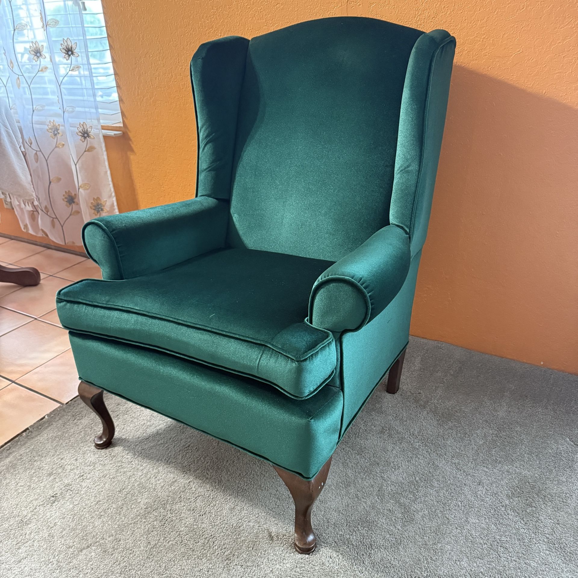 Green Velvet Sofa Chair Green Chair Living Room Furniture 