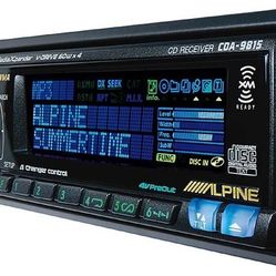 Old School Top Of The Line CD Receiver Aux 