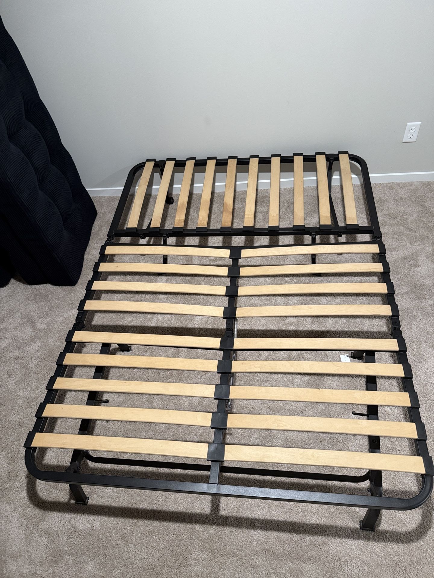 Sleeper sofa frame, black