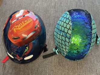 Helmets (lightning McQueen And mermaid)