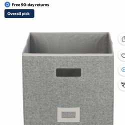 Fabric Cube Bins