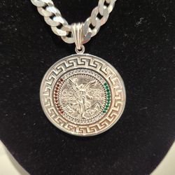 Silver Necklace Centenario