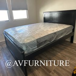Queen Bed And Mattress 