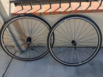Bike wheels like new $50