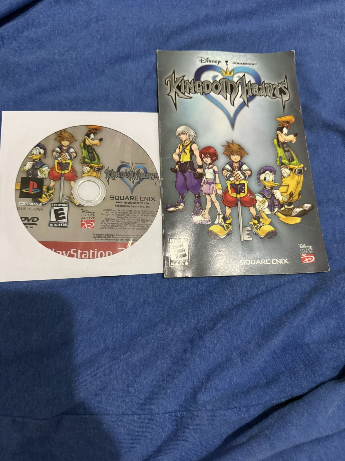Playstation 2 Game: Kingdom Hearts