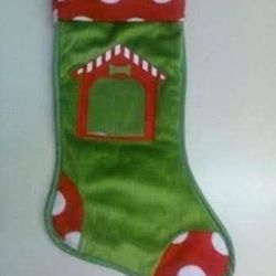 pet Christmas stocking 2 different ones available $3 each FIRM