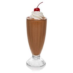Libbey 12 Oz. Fountain Shoppe Milkshake Glass Set Of 6