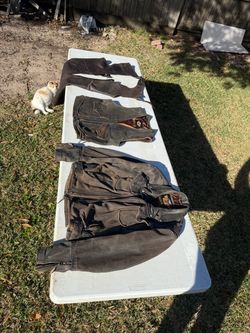 Harley Davidson Leather Jacket, Vest and Chaps