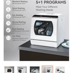 Hermitlux Countertop Dishwasher