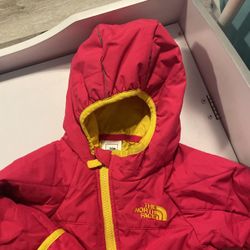 North Face baby Girl Snow Suit