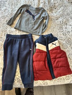 Conjunto De Niño Puma. Size 2