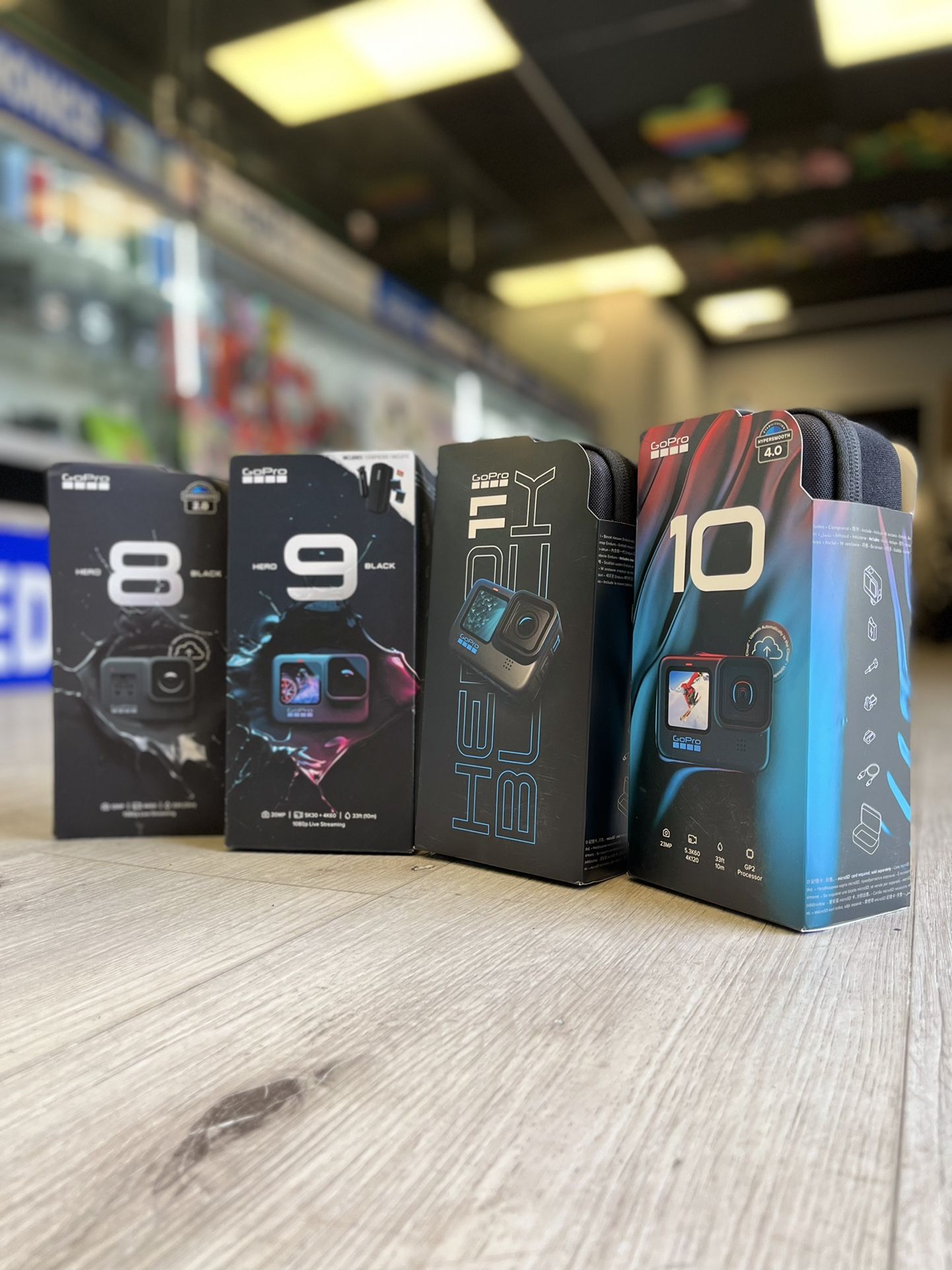GoPro Hero 8, Hero 9, Hero 10 & Hero 11 Available