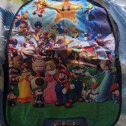 NEW Super Mario Universe Bookbag