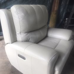 Andros Leather Recliner Sofa