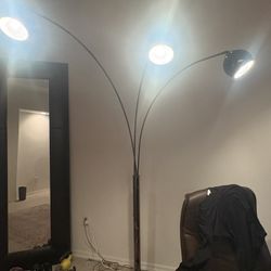 Retro Floor Lamp (silver)