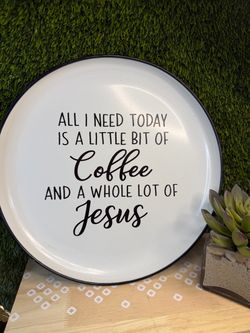 Farmhouse coffee bar sign 12 x 12