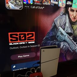 Digital ps5 slim with a lot of games