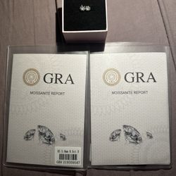 Moissanite Stud Earrings