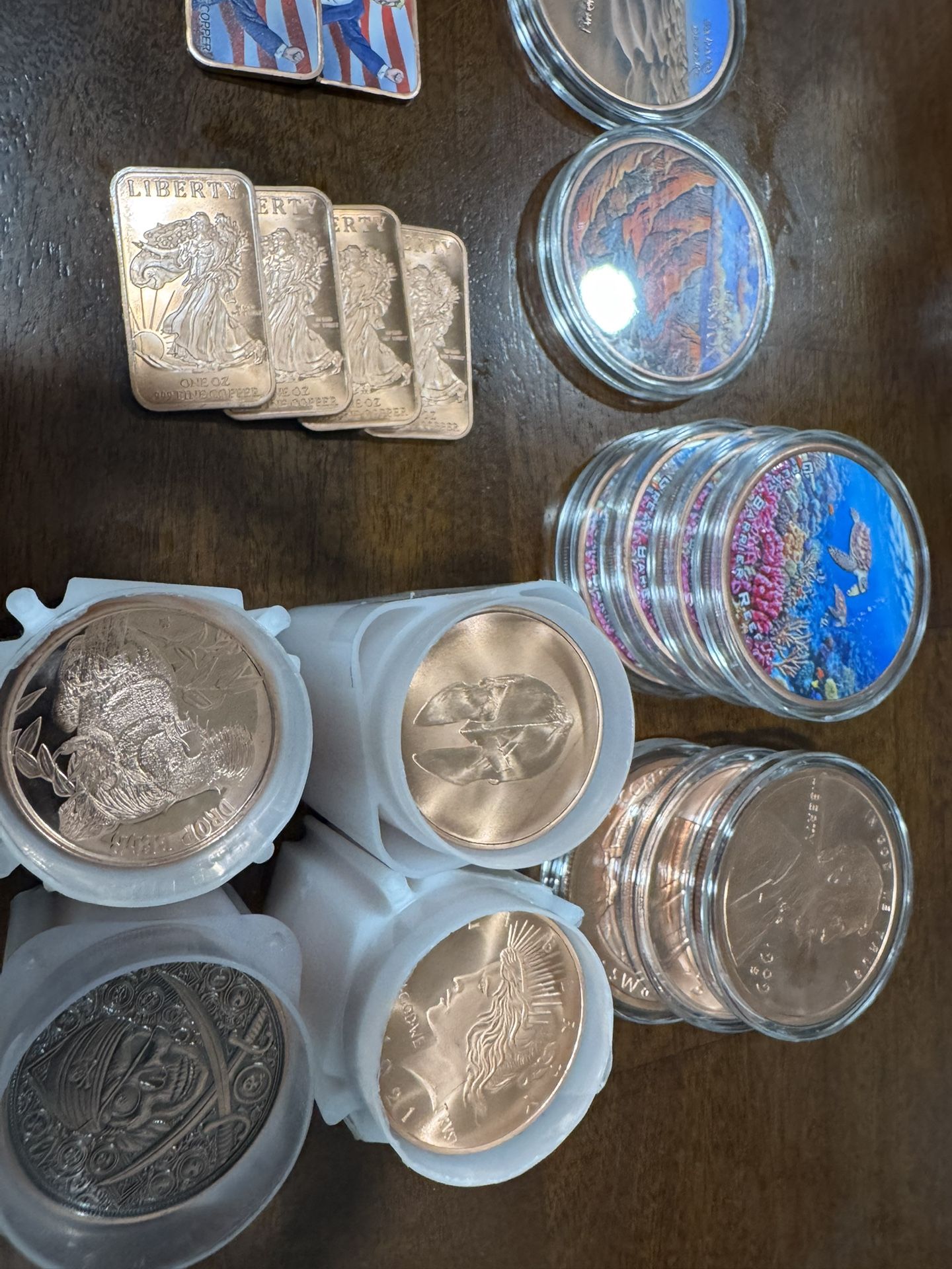 Copper Rounds And Bars 