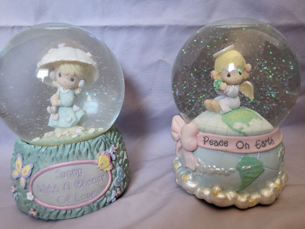 Precious Moments Snow Globes