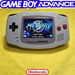 Nintendo GameBoy Advance +IPS Screen+ USB-C Charging 