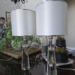 Crystal Vanity lamps