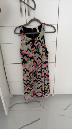Floral pattern dress