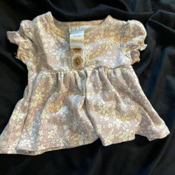 Flower Baby Girl Shirt 