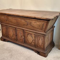 Rare Early 19Th Century Dough Cabinet/Bin