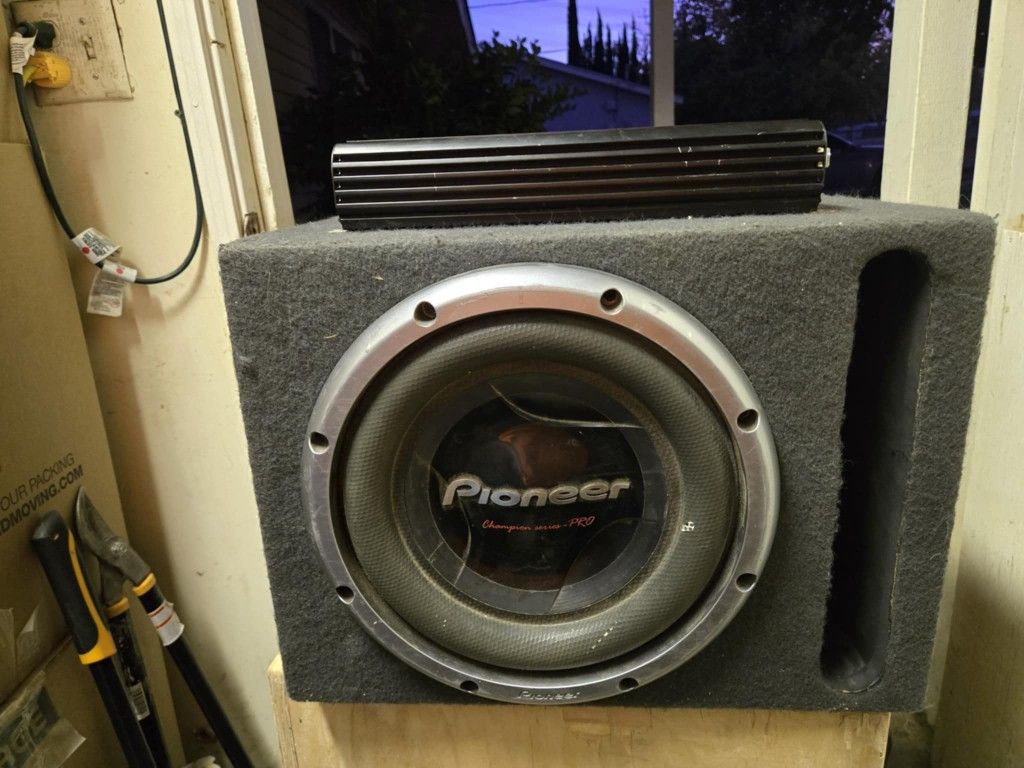 Sub And Speaker