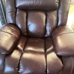 Leatherette Powered Recliner 