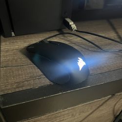 Wired Corsair RGB Gaming Mouse