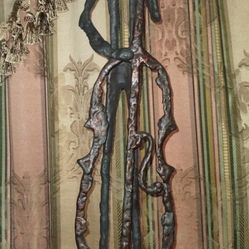 Giacometti Style Abstract Metal Sculpture