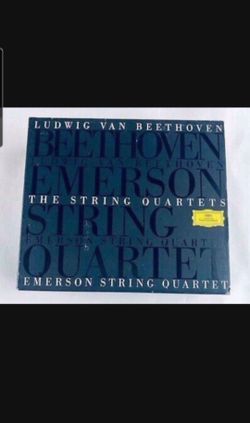 Beethoven: The String Quartets. Emerson String Quartet. 4-CD Set + Booklet Used