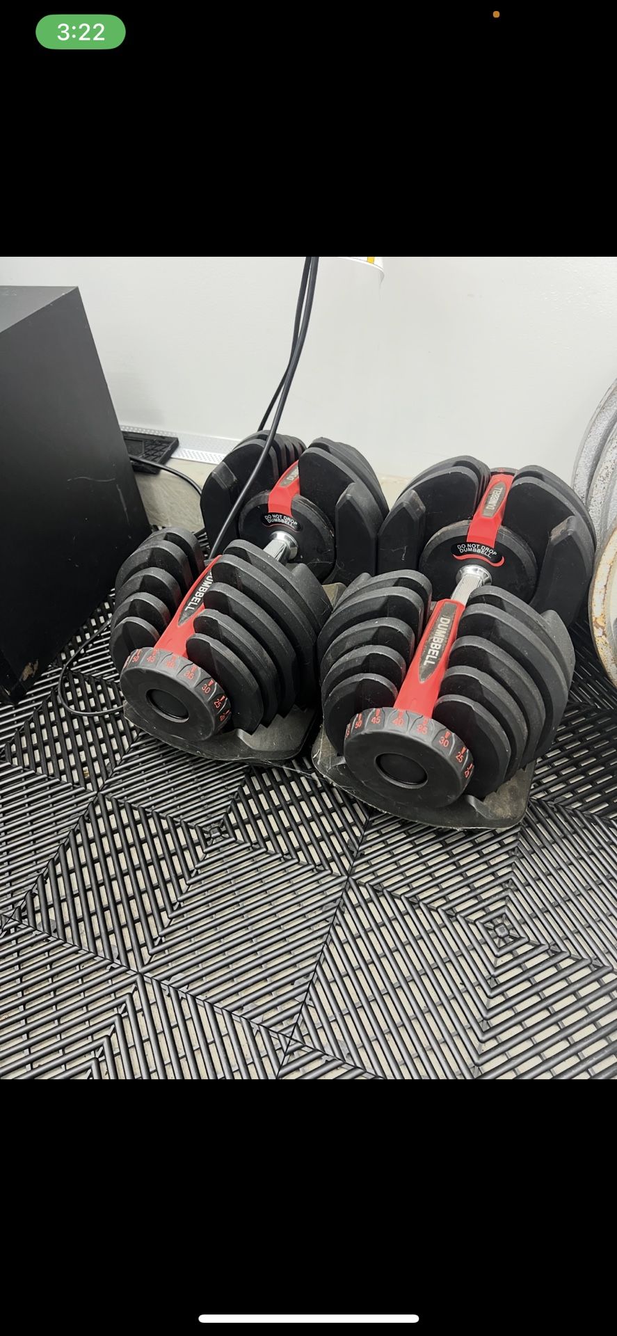 Adjustable Weight Dumbbell Set