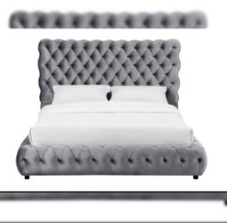 New queen bed