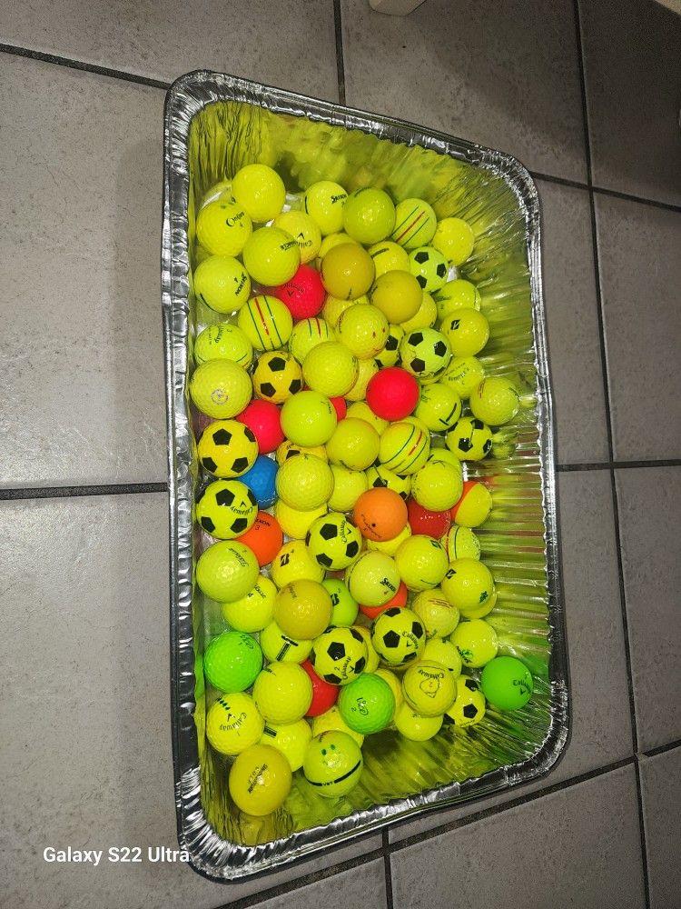 Used Golf Balls