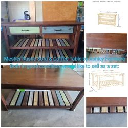  Mestler Rustic Livingroom accent pieces