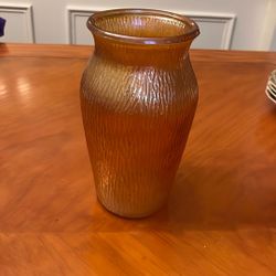 Vintage Carnival Glass Vase