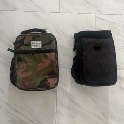 2 Lunch Boxes Camo And Black