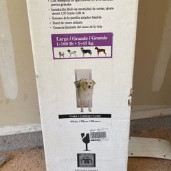 Deluxe Patio Panel Pet Door 