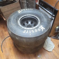 racing slicks used one pass