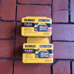 Dewalt flexvolt 6.0ah Batteries