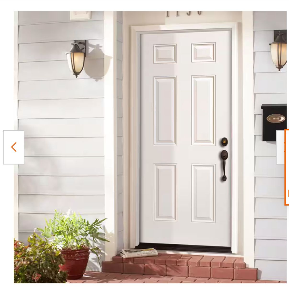 Brand New 36x80 Steel Front Door