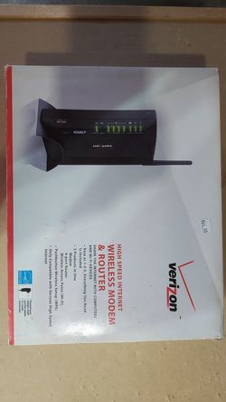 Verizon wireless modem & router