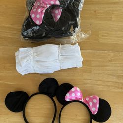 Mini And Mickey Mouse Head Bands 