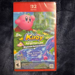NEW ✅ Kirby and the forgotten land + star crossed world (SW 2)