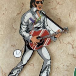 Elvis Swing Legs Moving Clock $25 Each